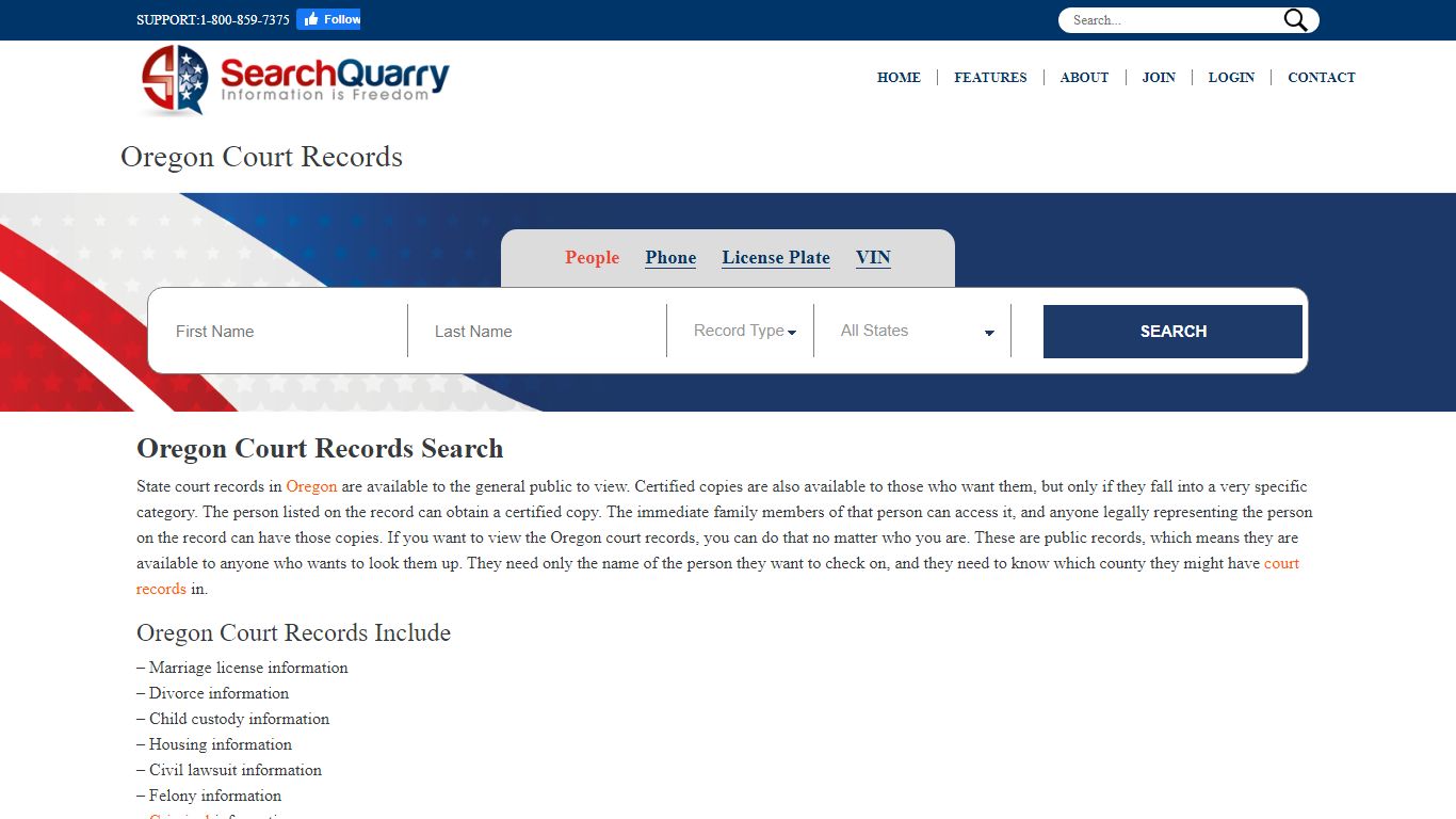 Enter a Name & View Oregon Court Records Online - SearchQuarry